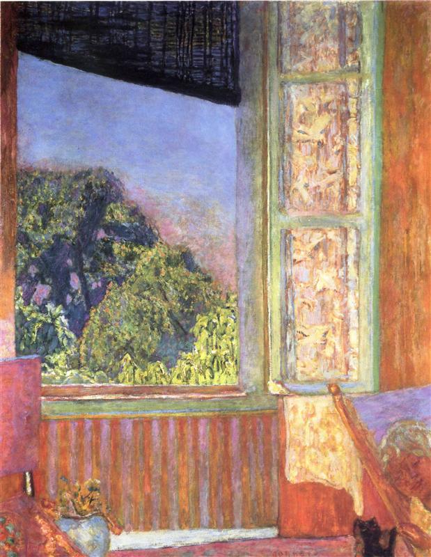 Pierre-Bonnard - La fenêtre ouverte - 1921